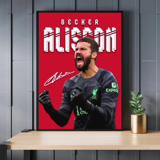 Alisson Becker | Player Collection Poster