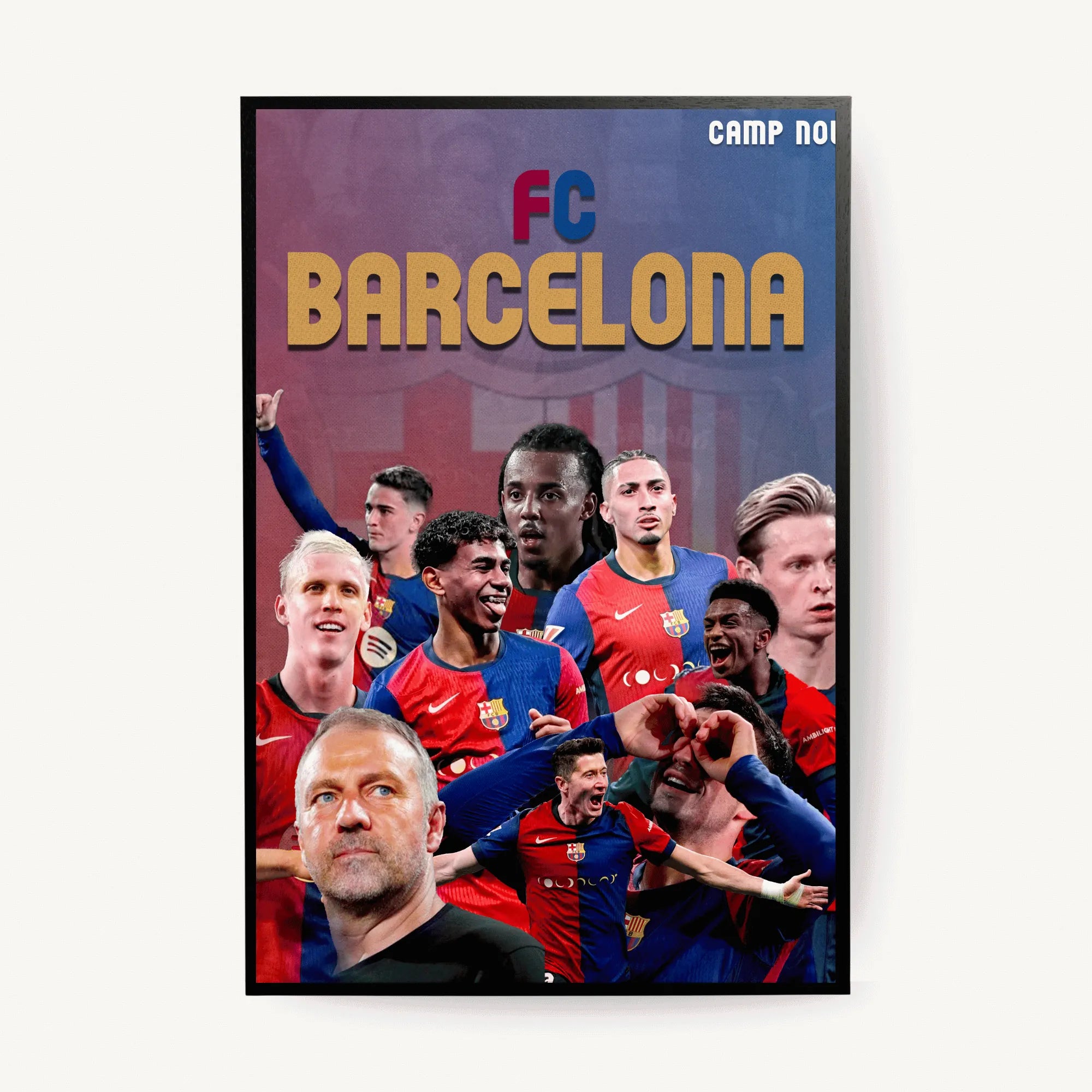 F.C. Barcelona 選手ポスター A4 版　6枚セット サッカー】バルセロナBOX開封！【Barcelona Tops Trading Card
