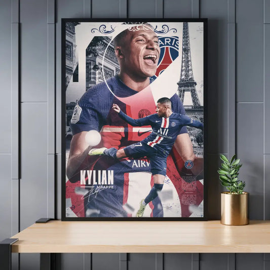 Kylian Mbappe ’Paris’| Poster