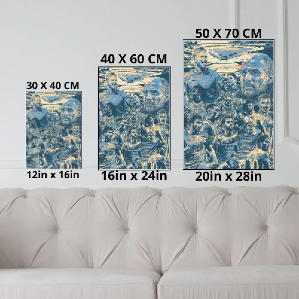 Manchester City 23/24 | Team Poster