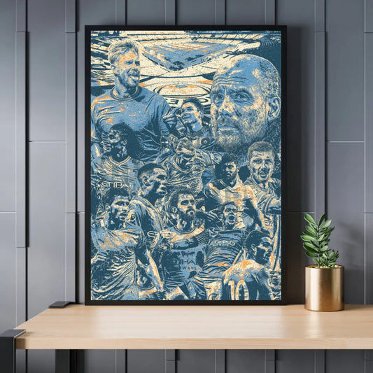 Manchester City 23/24 | Team Poster