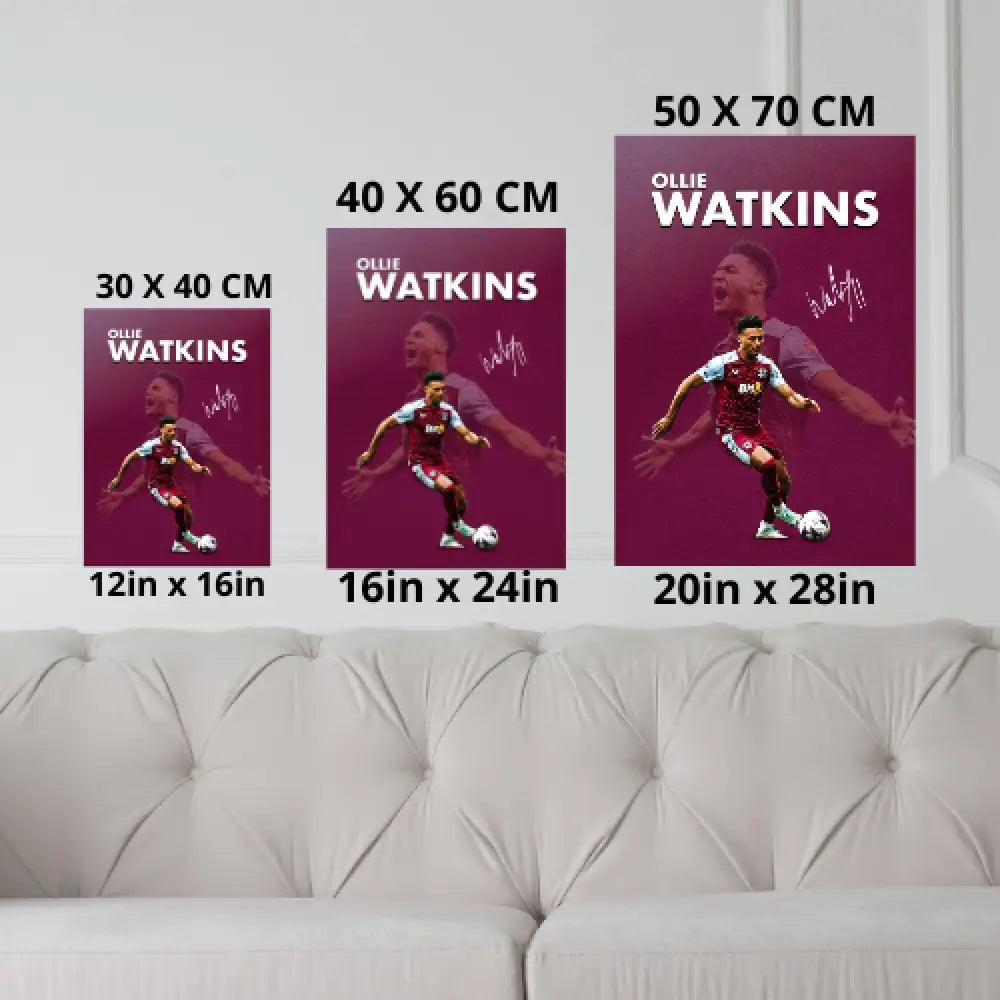 Ollie Watkins | Player Collection Poster