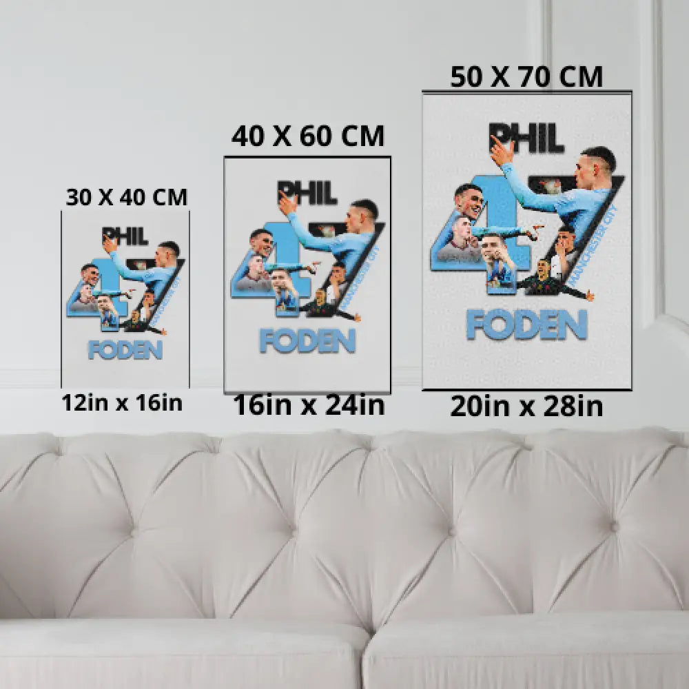 Phil Foden ’47’’ | Poster