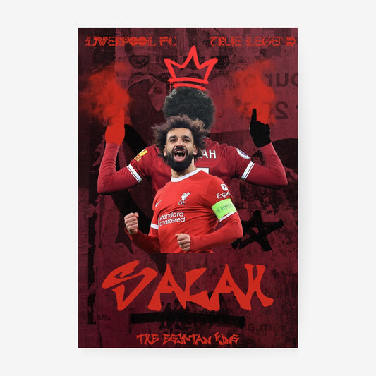 Mohammed Salah "Egyptian King" | Poster