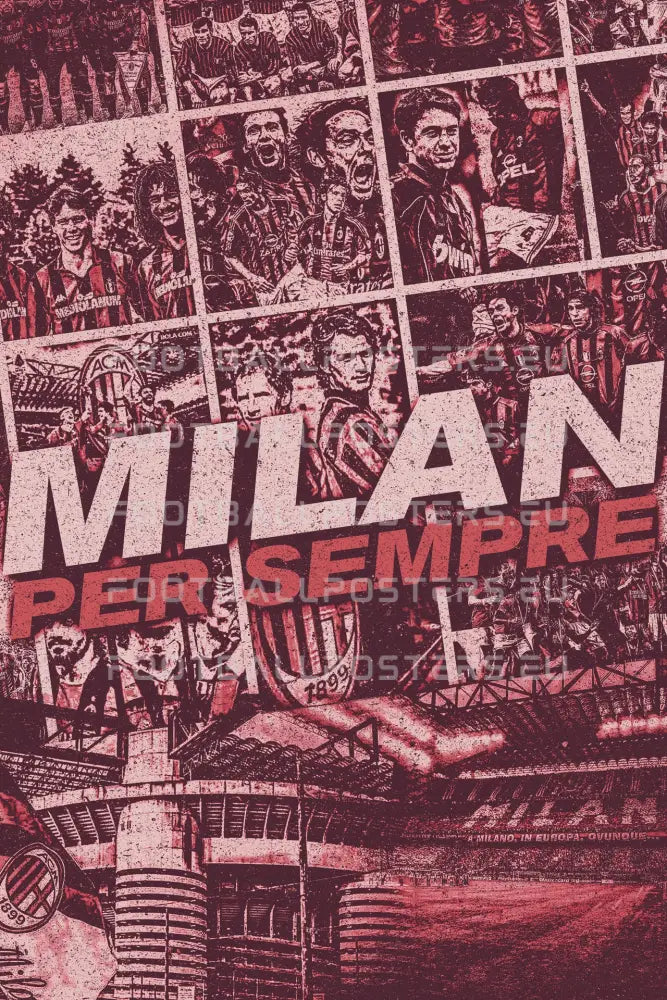 Ac Milan ’Per Sempre’ | Poster