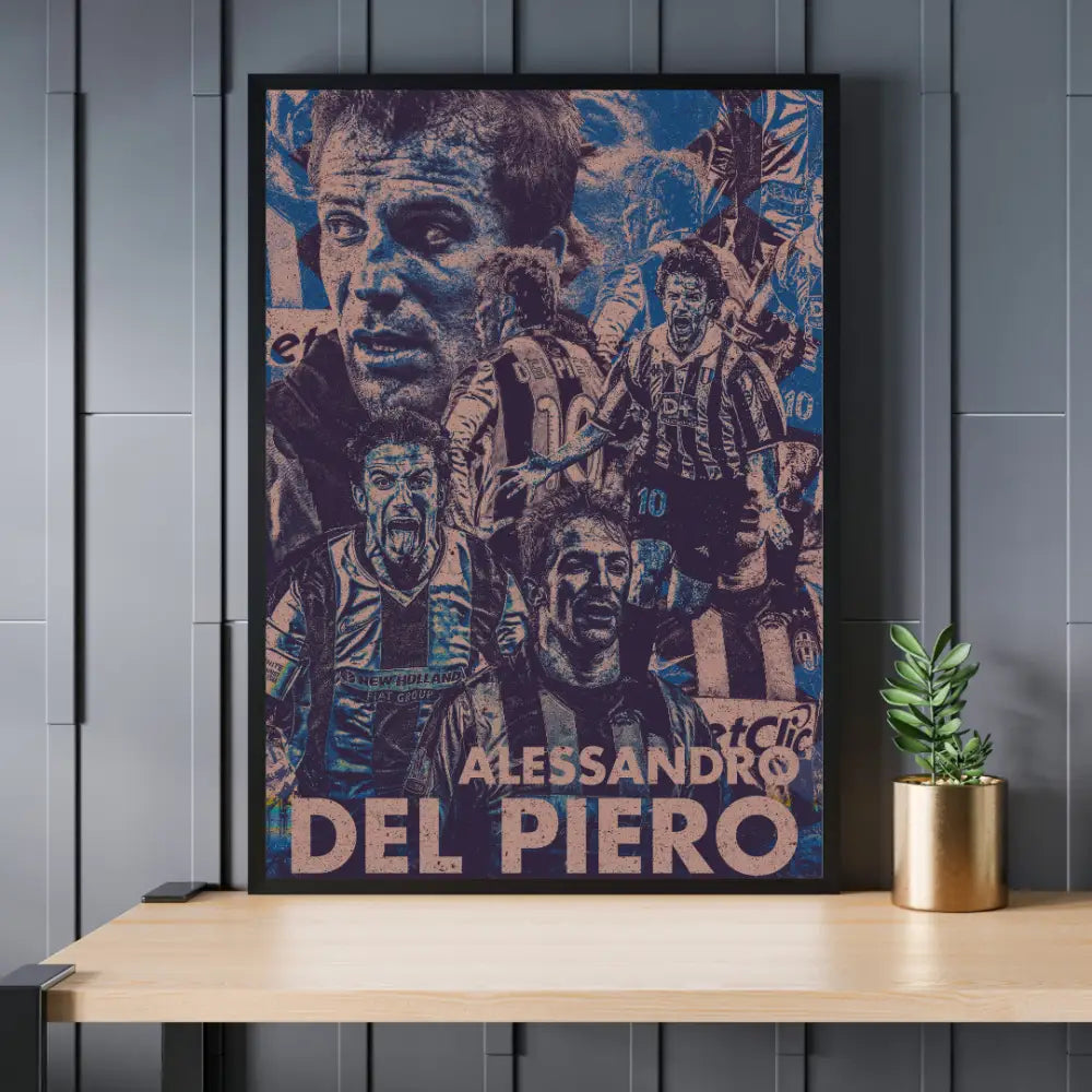 Alessandro Del Piero | Icon Poster