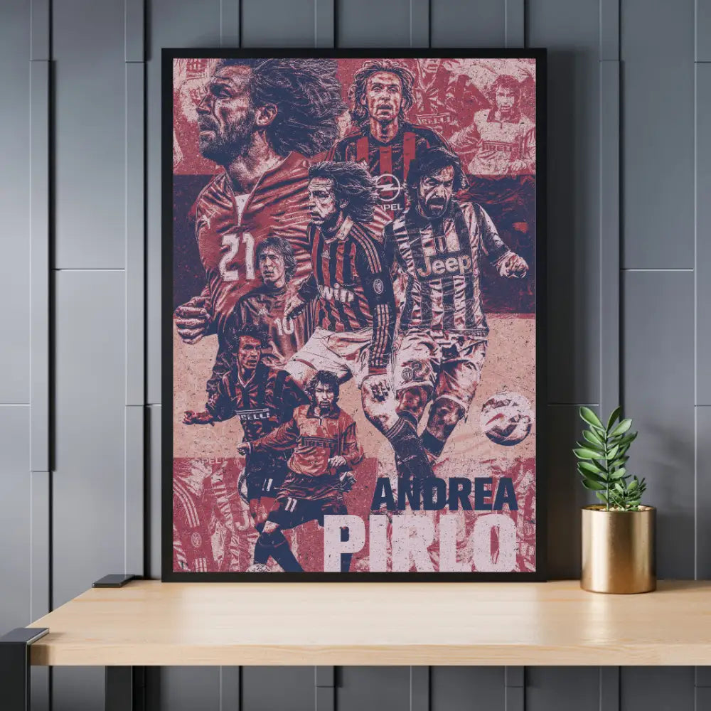 Andrea Pirlo | Icon Poster