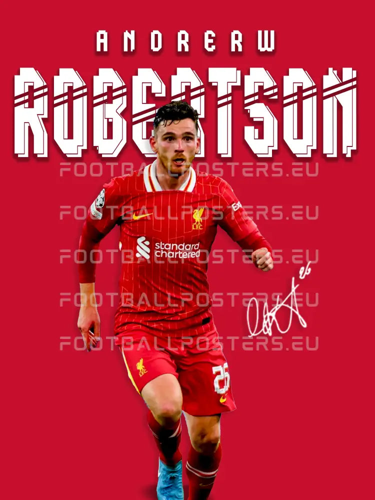 Andrew Robertson | Player Collection Poster