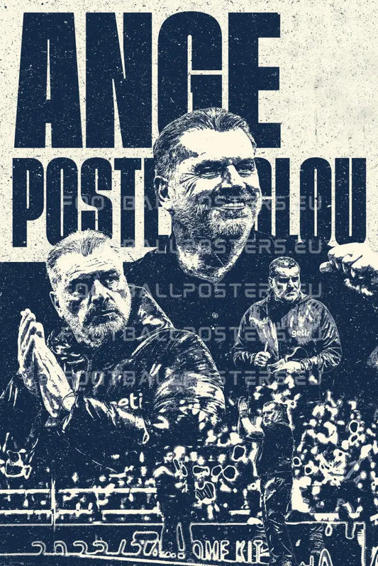 Ange Postecoglou | Tottenham Manager Poster