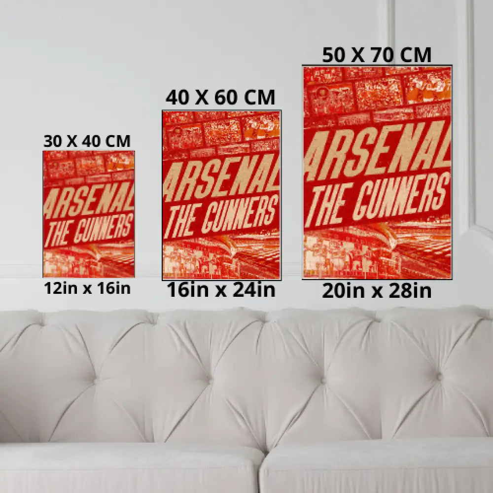 Arsenal ’The Gunners’ | Poster
