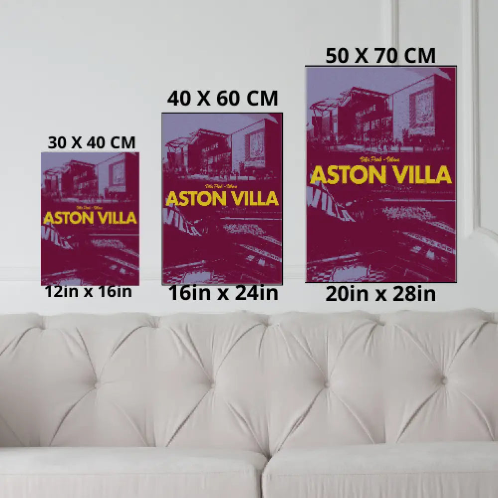 Aston Villa ’Villans’ | Poster