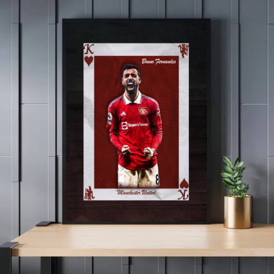 Bruno Fernandes "King Of Hearts" | Poster