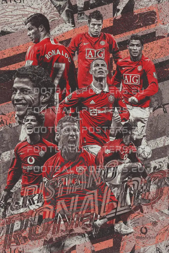 Cristiano Ronaldo ’United Eras’ | Poster