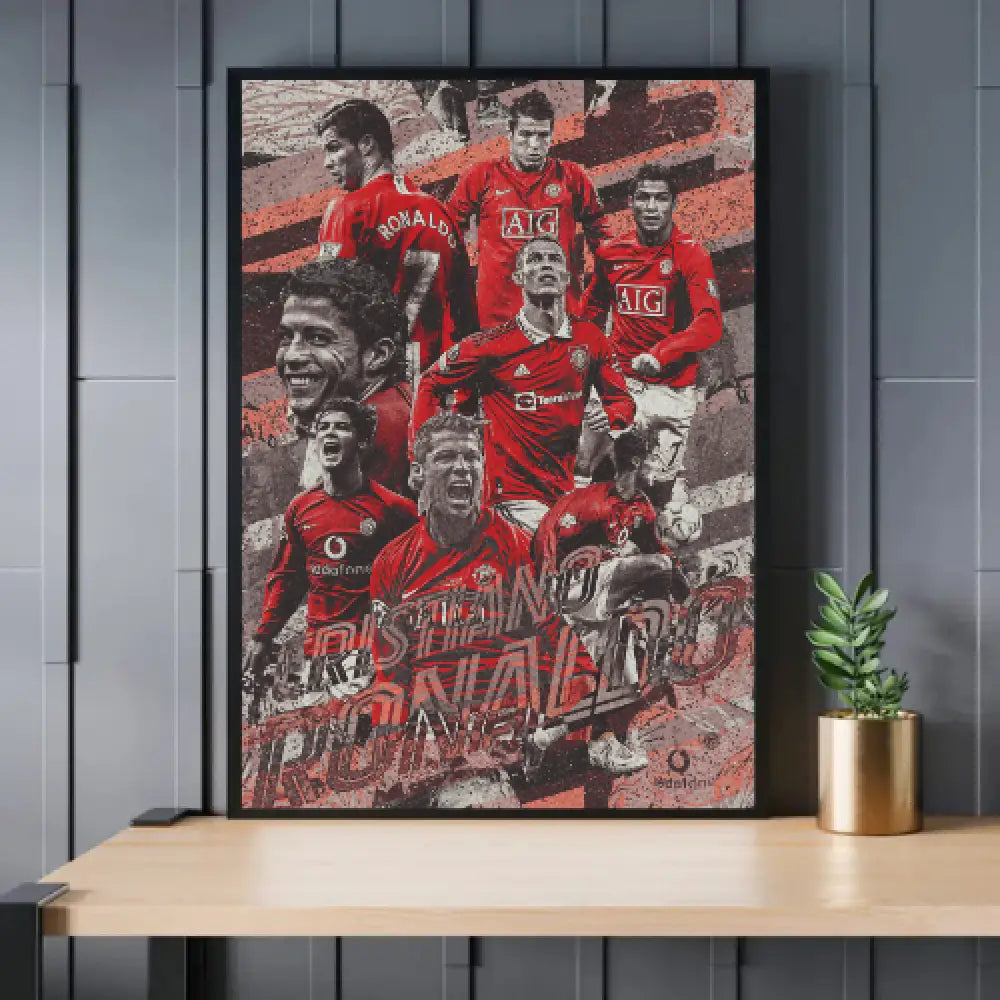 Cristiano Ronaldo ’United Eras’ | Poster