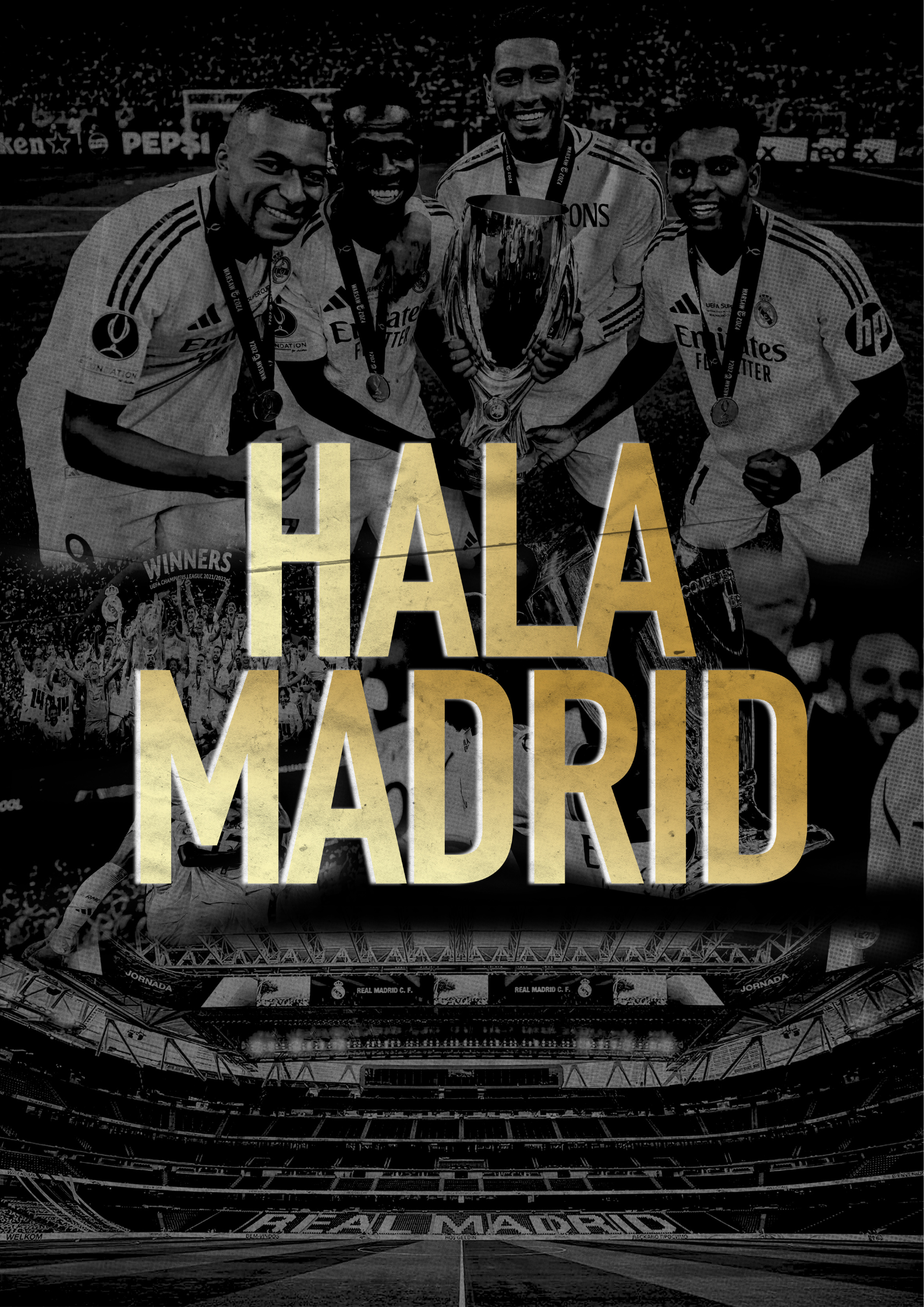 Real Madrid "Hala Madrid" | Poster