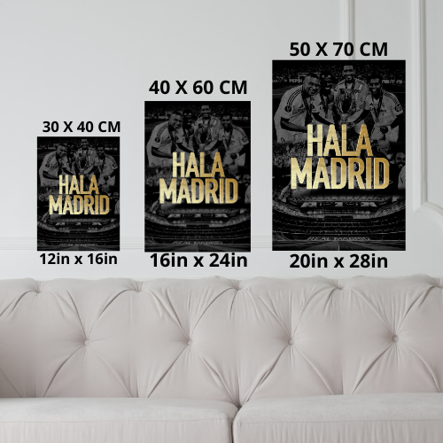 Real Madrid "Hala Madrid" | Poster