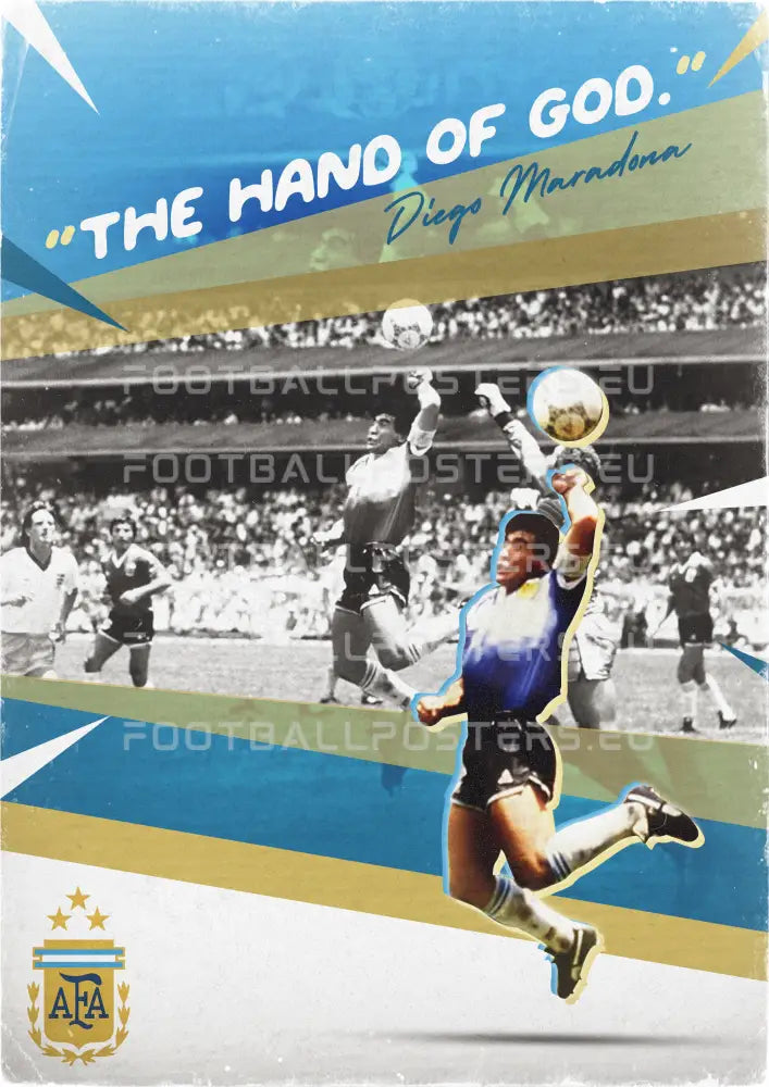 Hand Of God - Maradona | Poster