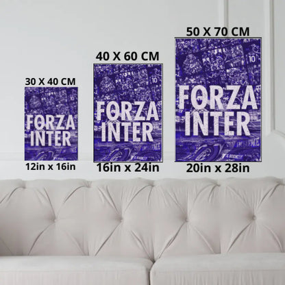 Internazionale ’Forza Inter’ | Poster