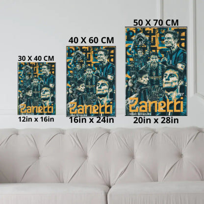 Javier Zanetti | Icon Poster