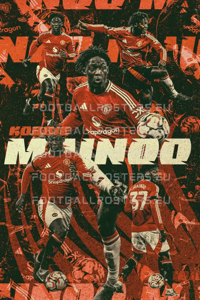 Kobbie Mainoo | United Poster