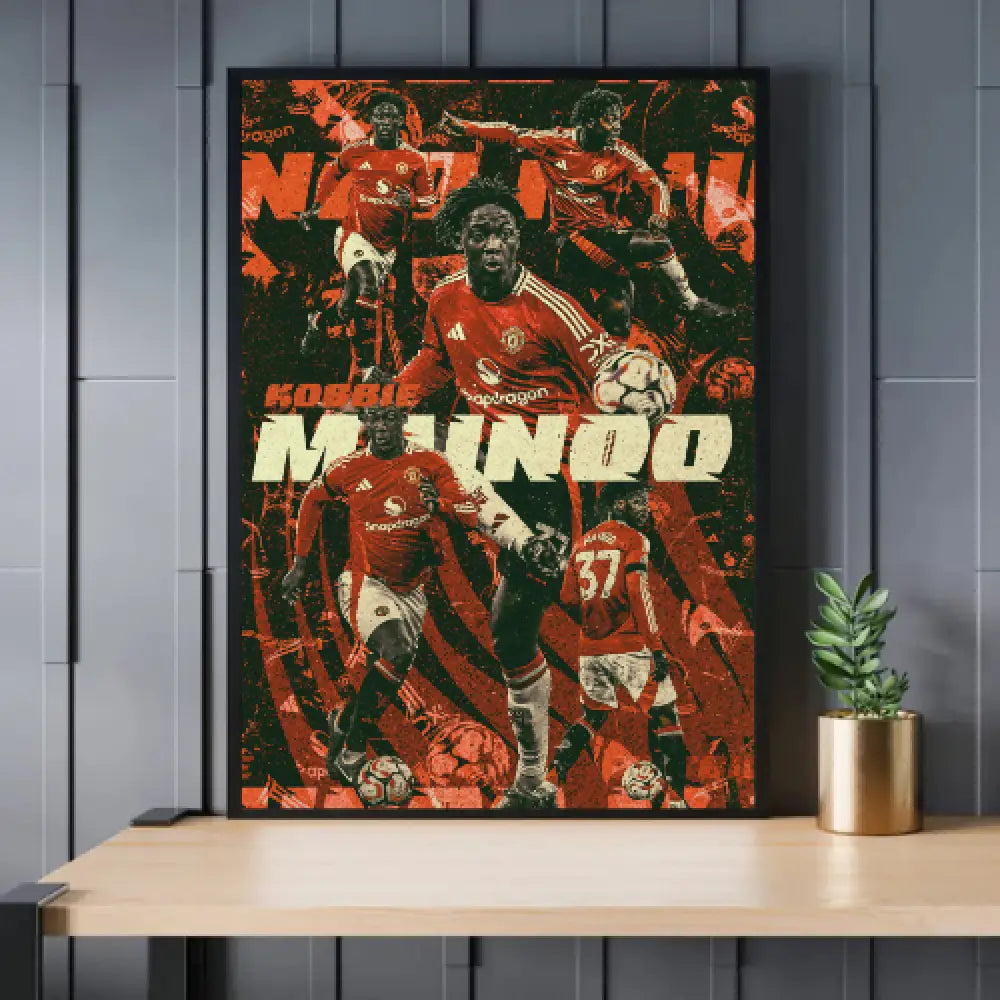 Kobbie Mainoo | United Poster