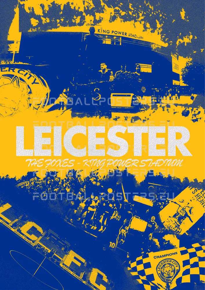 Leicester ’The Foxes’ | Poster