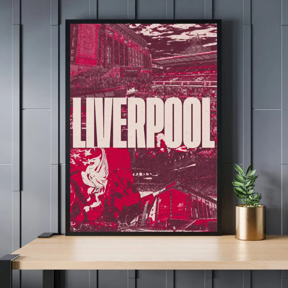 Liverpool FC Poster | Football Art | Premium Quality