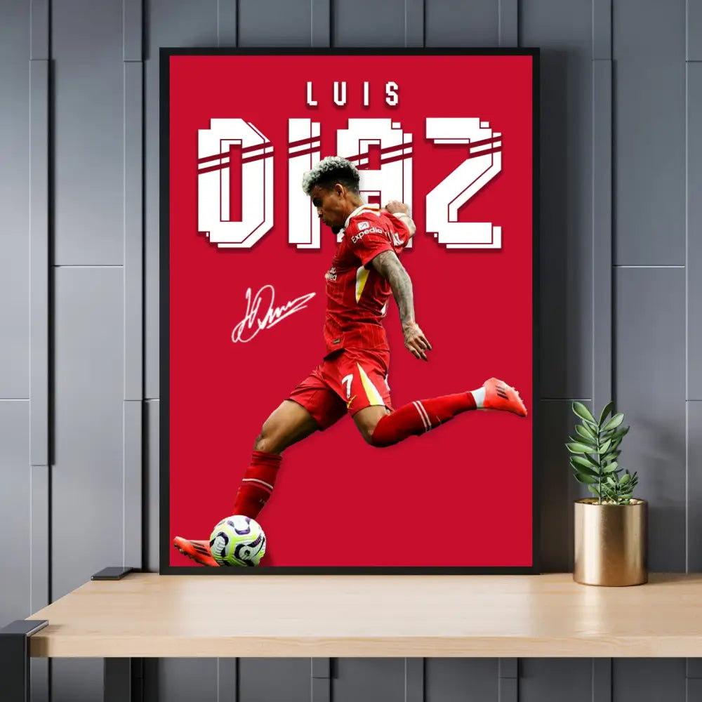 Luis Diaz | Player Collection Poster