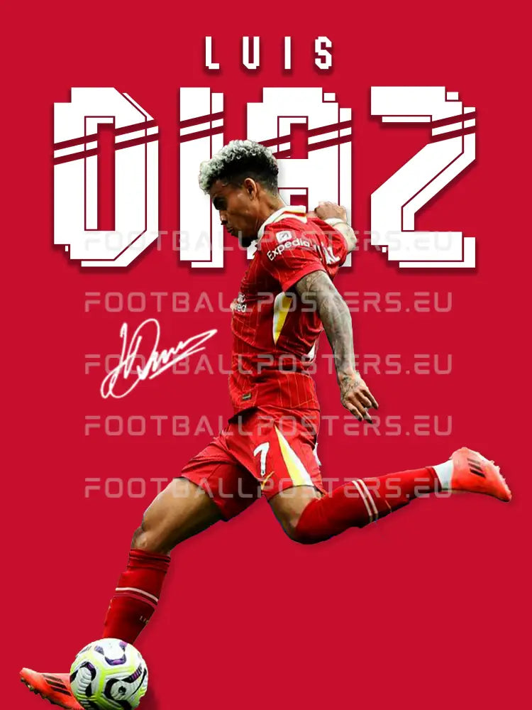 Luis Diaz | Player Collection Poster