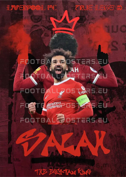 Mohammed Salah ’Egyptian King’ | Poster