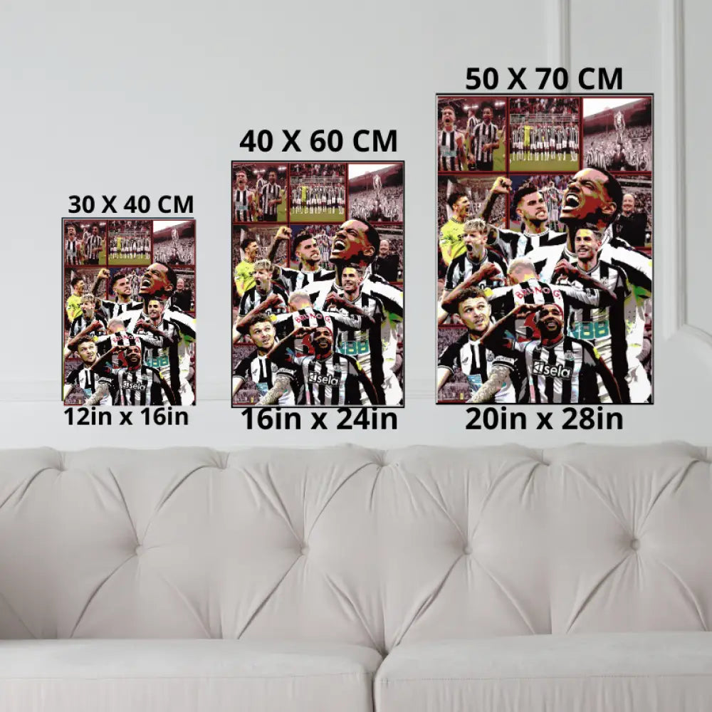 Newcastle United 24/25 | Team Poster