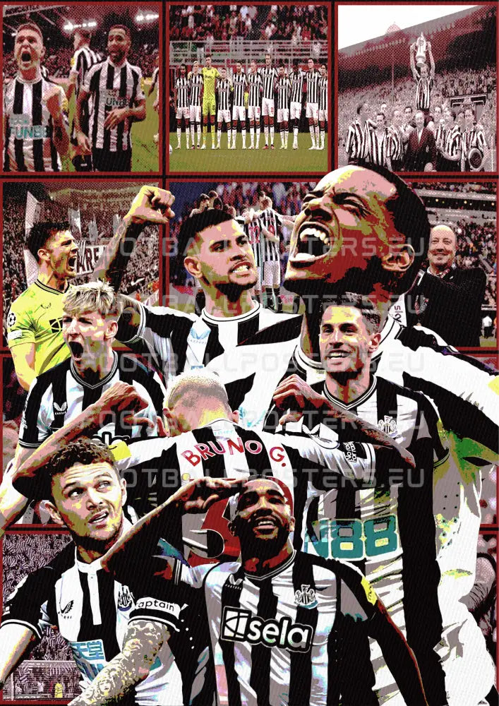 Newcastle United 24/25 | Team Poster