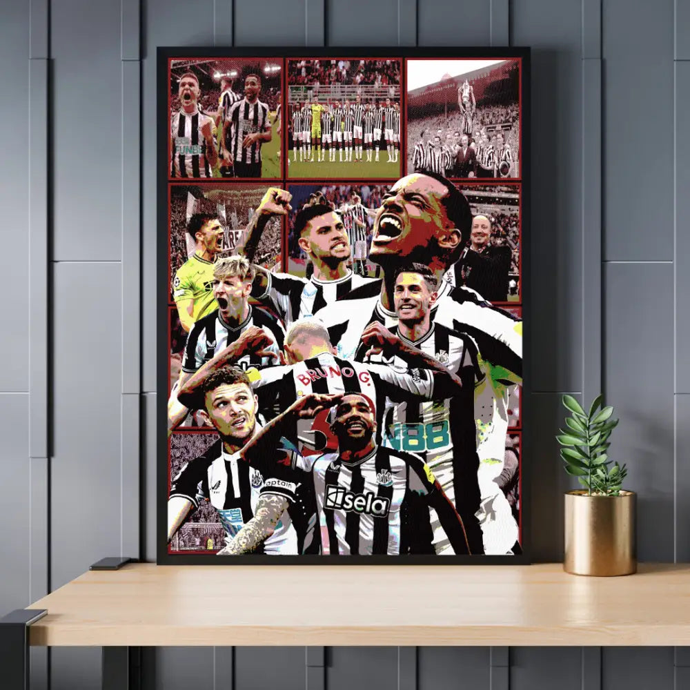 Newcastle United 24/25 | Team Poster