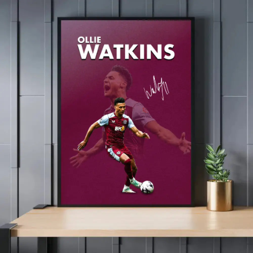 Ollie Watkins | Player Collection Poster