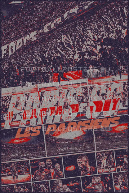 Paris Sg ’Les Parisiens’ | Poster