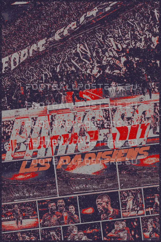 Paris Sg ’Les Parisiens’ | Poster