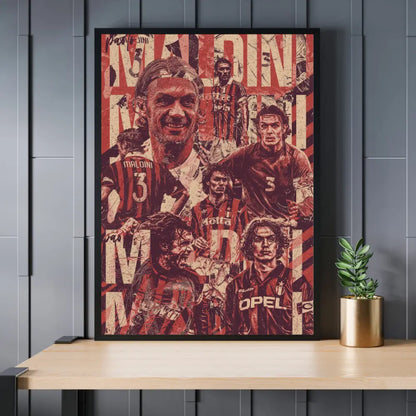 Paulo Maldini | Icon Poster