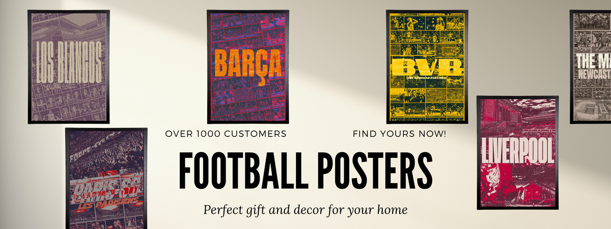 Football Posters | Iconic Wall Art for Fans – FootballPosters.eu