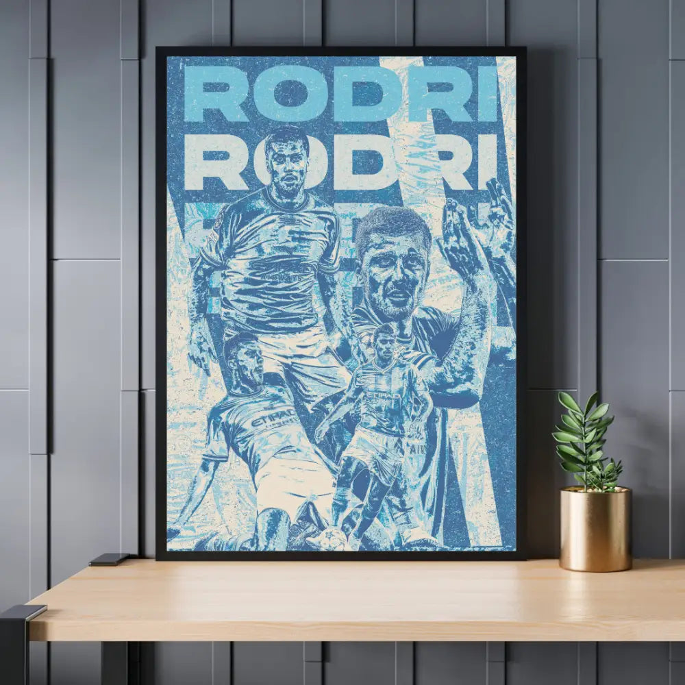 Rodri Poster Manchester City Football Art Premium Quality rodri-poster-manchester-city-football-art-premium-quality