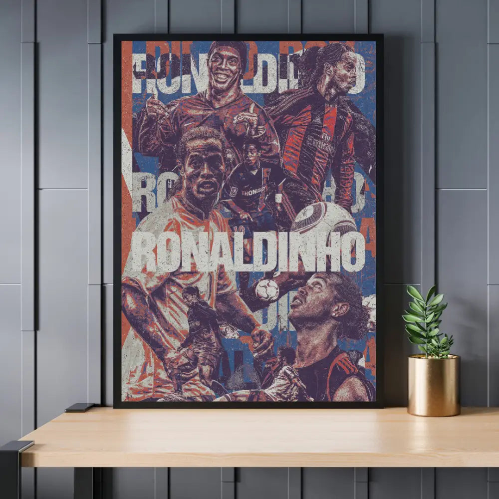 Ronaldinho | Icon Poster