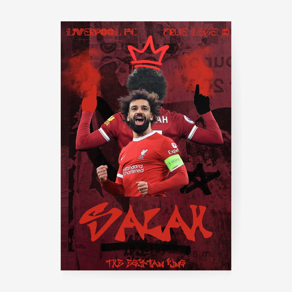 Mohammed Salah "Egyptian King" | Poster