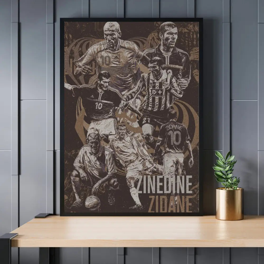 Zinedine Zidane | Icon Poster