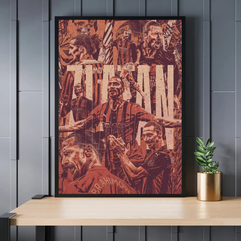 Zlatan Ibrahimovic | Icon Poster